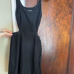 Outdoor Voices Black Mini Dress
